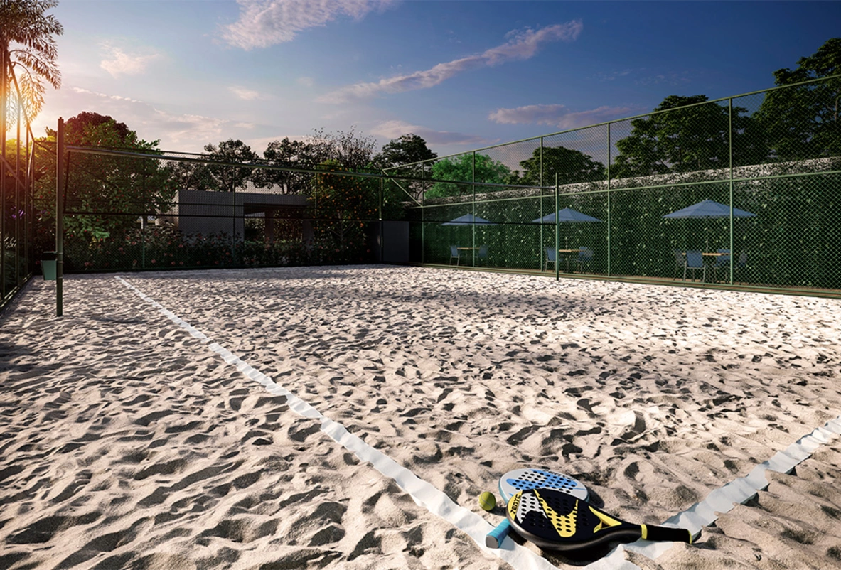 Quadra de Beach Tennis